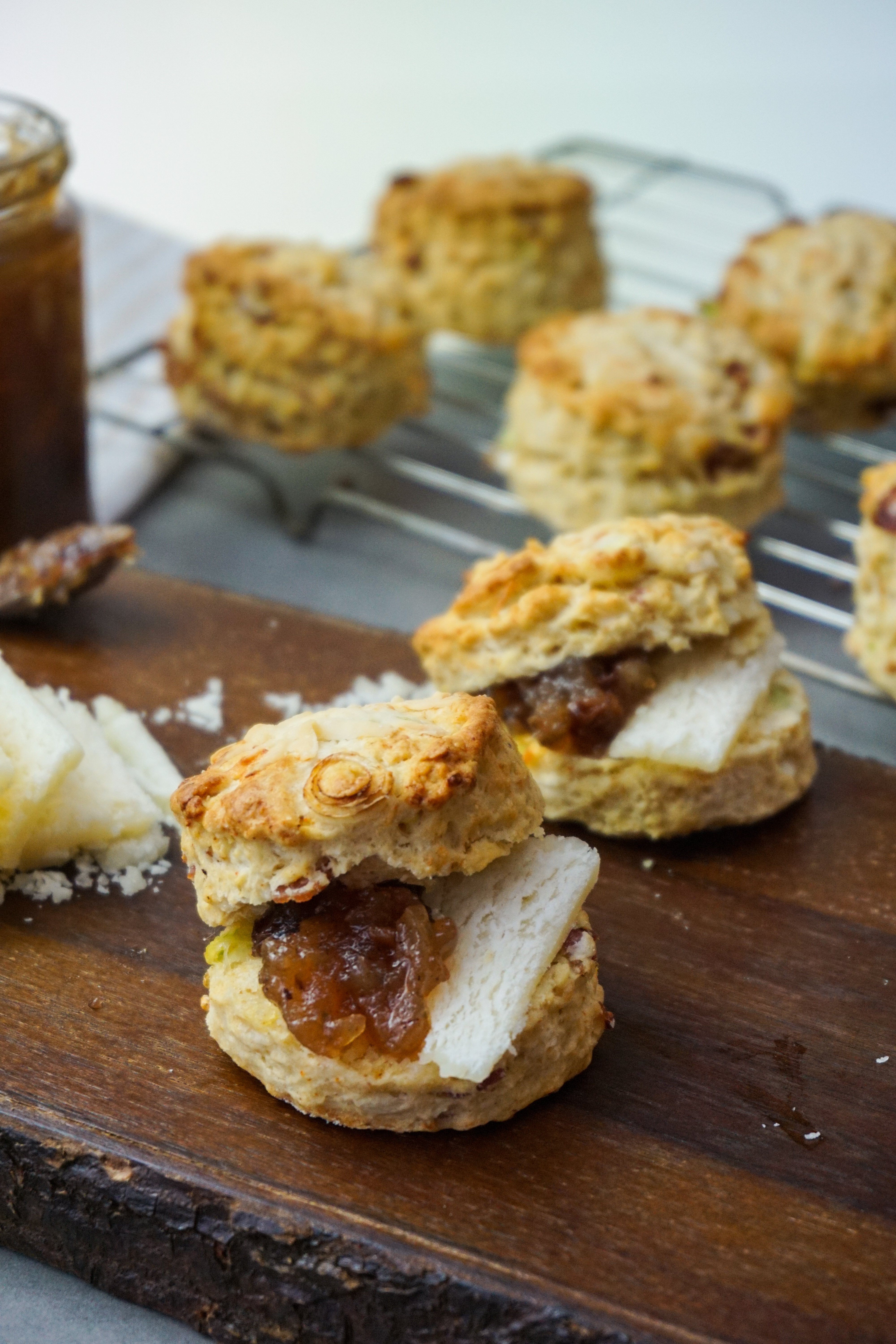 Pancetta, Parmesan & Spring Onion Scones Claytons Cookbook